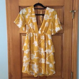 Dulce Dress - Bloom Gold S